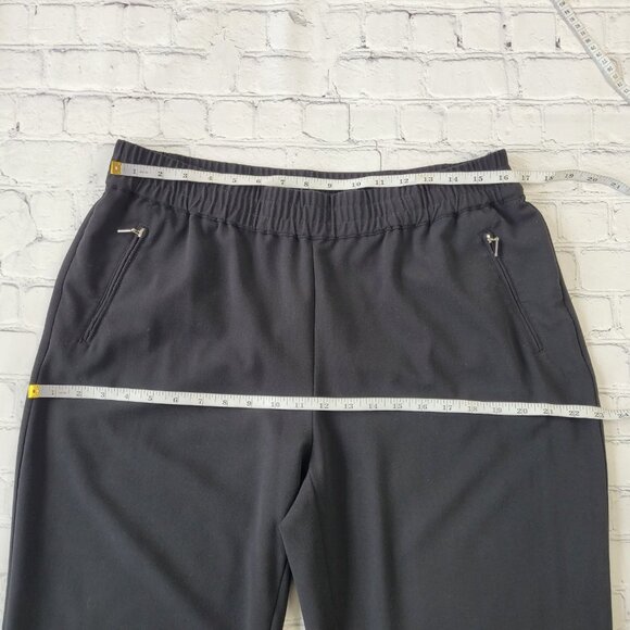 Chico’s black comfort pull on pants size 2 ankle - Picture 6 of 14